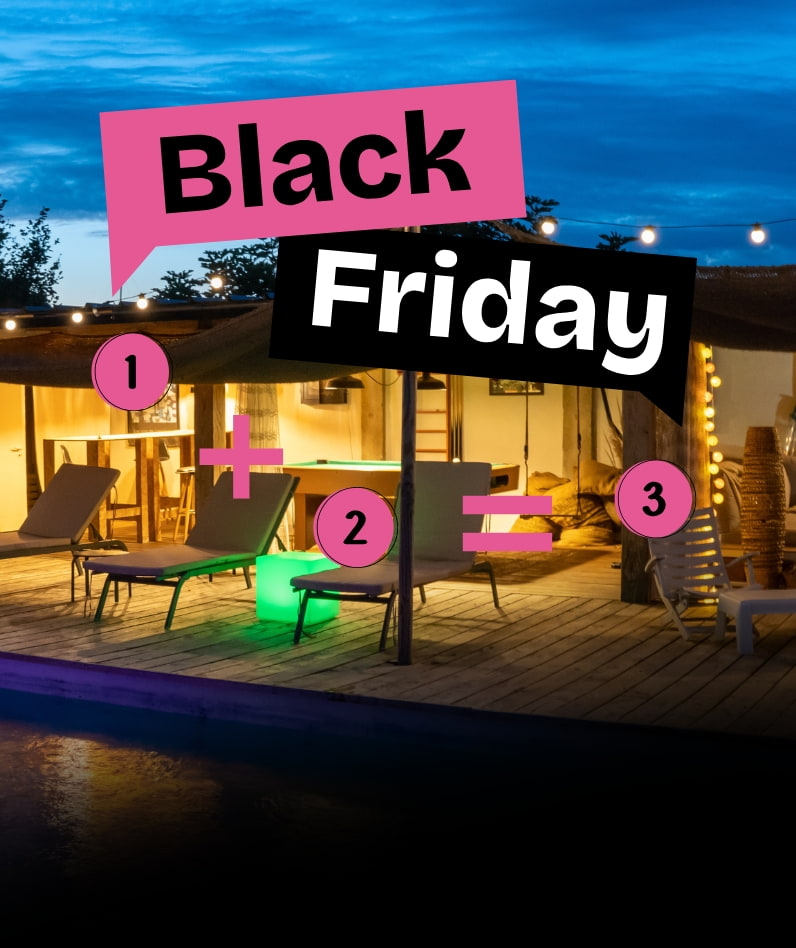 2 Guirlandes Lumineuses achetées,  la 3ème offerte ! 